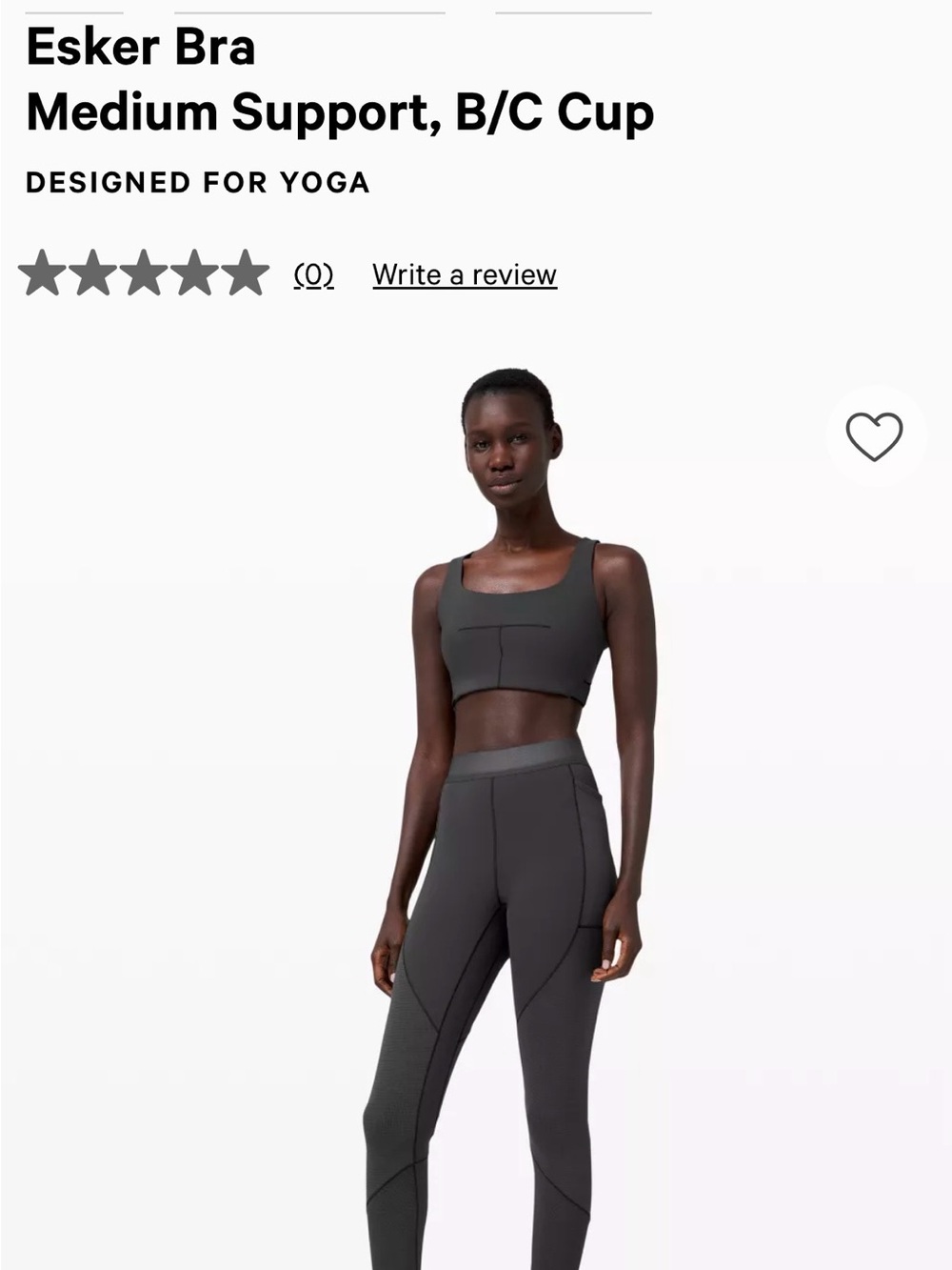 Lululemon Esker Sports Bra - NEW